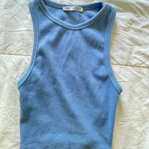 Blue Zara Tank Top
